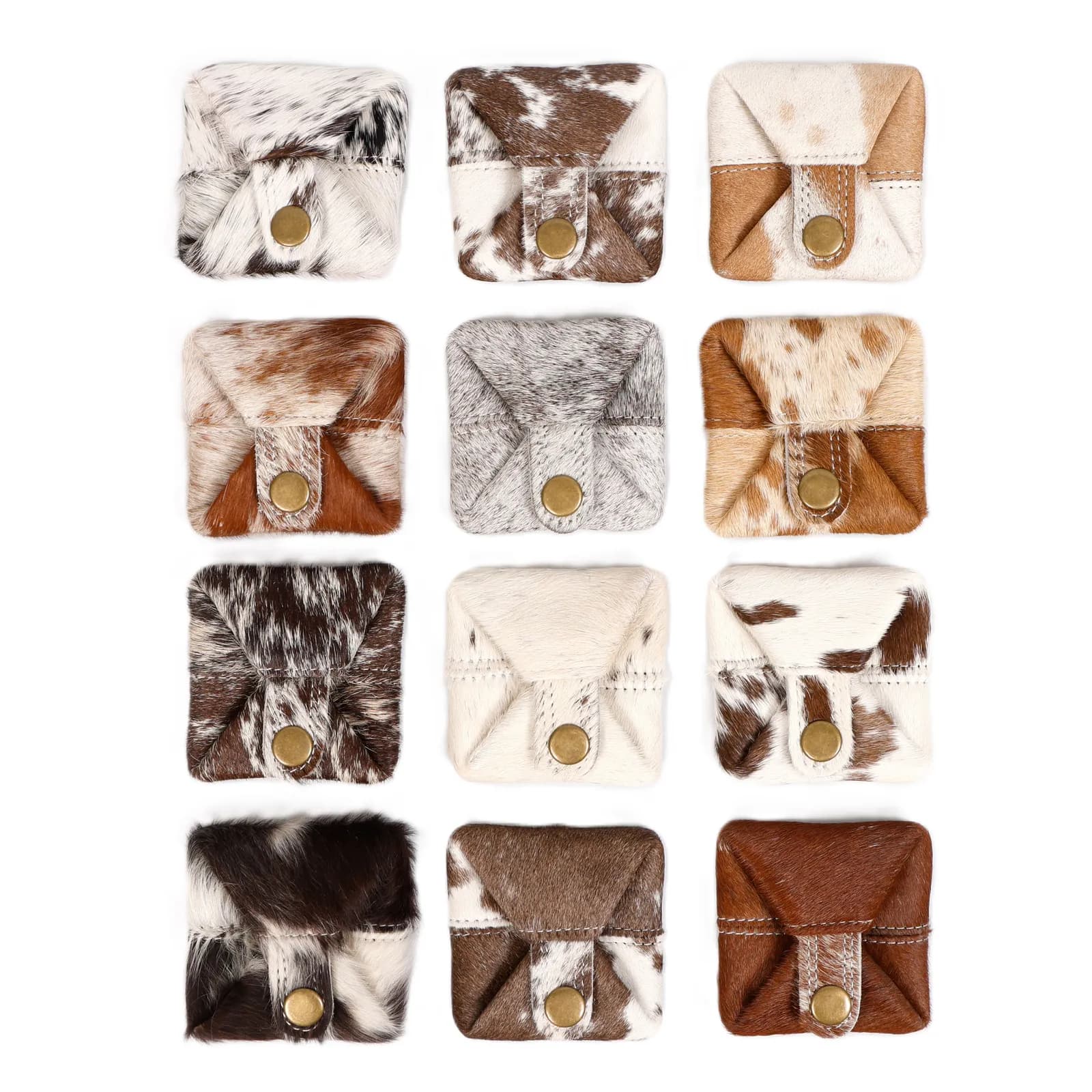 Haron Cowhide Coin Pouch — Cowhide